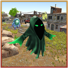 Green Alien  3D War Simulator أيقونة