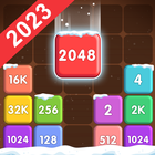 Merge Block: 2048 Puzzle icône