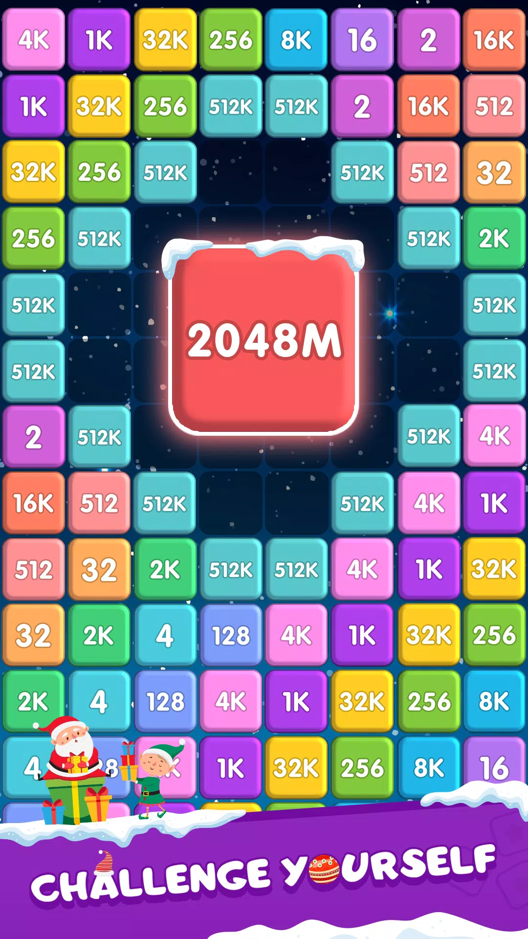 Download Merge block-2048 puzzle game android on PC