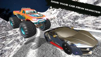 Monster truck ramp stunts: Extreme GT racing poster