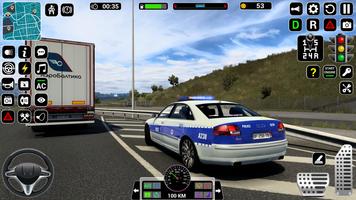 Police Jeep Driving Simulator Ekran Görüntüsü 1