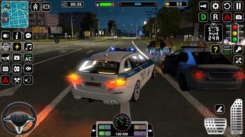 Modern Police Car Parking imagem de tela 2