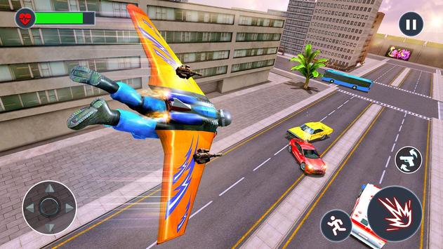 Flying Jetpack Hero Crime 3D Fighter Simulator screenshot 9