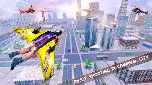 Flying Jetpack Hero Crime 3D Fighter Simulator screenshot 11