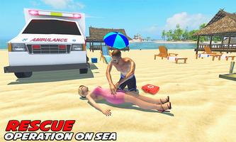 Beach Rescue Game: Emergency R screenshot 2