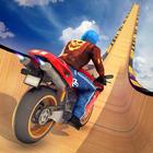 Mega Ramp Motorbike Impossible Stunts icône