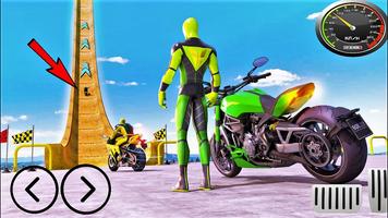 Mega Ramp Motorbike Impossible Stunts تصوير الشاشة 1