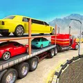 Offroad Transporter Car Trailer Parking Drive