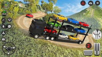 Truck transporte carro jogos Cartaz