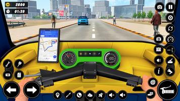 Süper Kahraman Taksi Oto Sim Ekran Görüntüsü 2