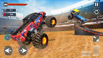 Extrema Monster Truck Crash Derby Stunts Cartaz