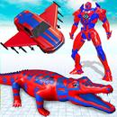 APK Crocodile Robot Car Transforming Games 2021