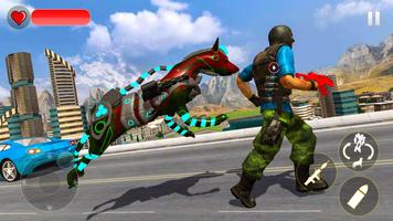 Grand Dog Robot Transform: Robot Shooting games Screenshot 2