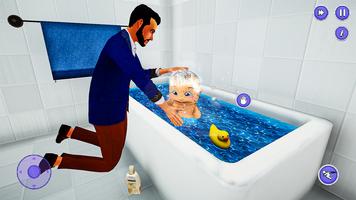 Virtual Dad Family Life Simulator- Happy Family 3D ảnh chụp màn hình 1