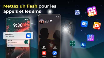 Alerte flash appels et sms Affiche