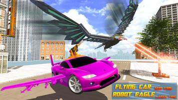 Flying Eagle Robot Car Multi Transforming Games screenshot 2