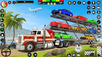 Car Transporter Truck Game 3D screenshot 1