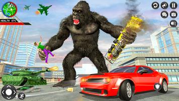 King Kong Gorilla City Attack poster