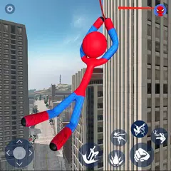 Flying Spider Rope Hero Games APK download