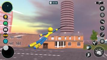 Rope Fight Spider Adventure screenshot 3