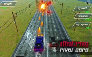 Highway Fastlane Traffic Racer الملصق