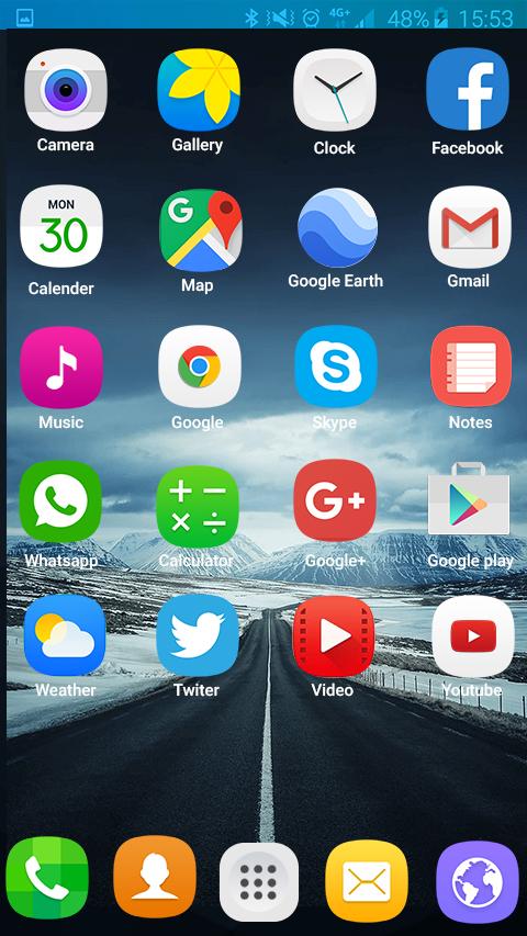 Theme For Samsung S7 Edge Plus For Android Apk Download - how to change roblox background theme edge