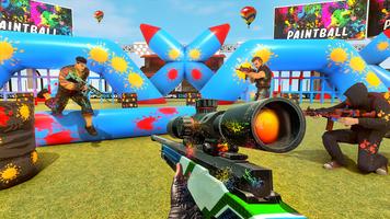 Paintball Shooter Nerf Battle Arena Shooting Games poster