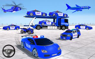 Police Truck Driving Games ảnh chụp màn hình 1
