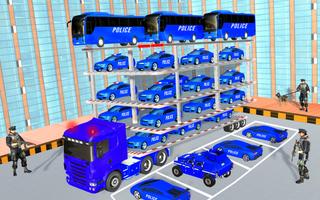 Police Truck Driving Games скриншот 2