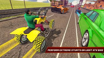 ATV Bike Quad Racing Shooter screenshot 3