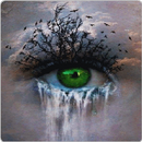 Crying Eye 3D Live Wallpaper APK