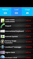 Battery Usage Statistics(Lite) スクリーンショット 1