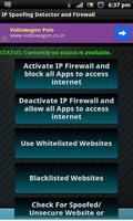IPspoofing Detector & Firewall poster