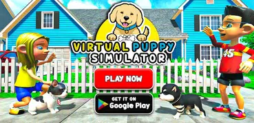 Simulador virtual de cachorrinho: Cute Pet Games