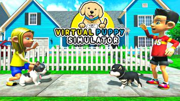 Virtual Puppy Dog Simulator: Cute Pet Games 2021 الملصق