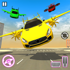 Real Light Flying Car Racing Sim Game 2020 icône