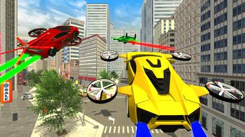Real Light Flying Car Racing Sim Game 2020 Affiche