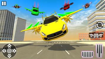 Real Light Flying Car Racing Sim Game 2020 capture d'écran 1