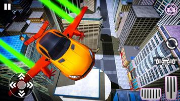 Real Light Flying Car Racing Sim Game 2020 capture d'écran 2