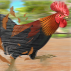 Wild Rooster Animal Run Race- Chicken Farm Racing biểu tượng