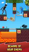 Craft world: Stickman Puzzle الملصق