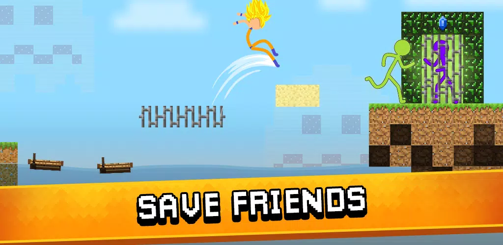 StickMan Boost : Parkour Freedom Platform APK for Android Download