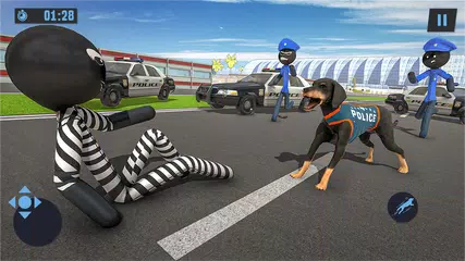 Stickman Police Dog Chase APK 下載