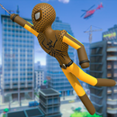 APK Stickman Spider Rope Hero - Gangster Vice Town 3D