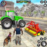 Jeux l'agriculture tracteur icône