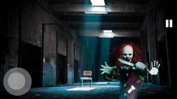 Scary Clown: Horror Death Game syot layar 2