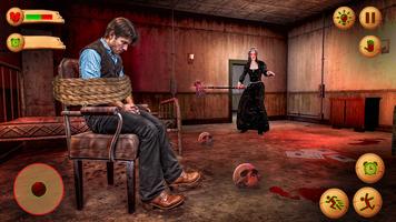 Scary Granny Horror House Game تصوير الشاشة 1