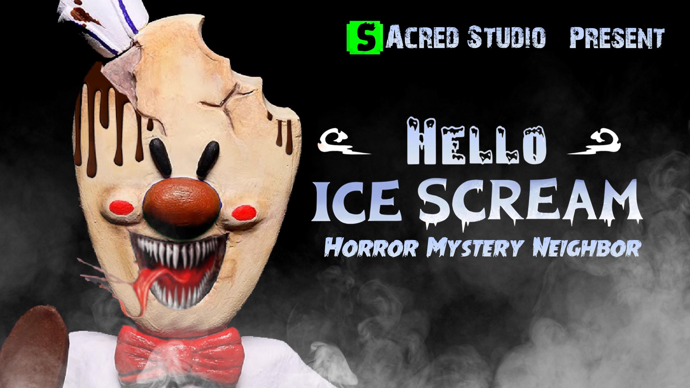Scary ice. Scary Ice Scream. Ice Cream Scary Neighbor Horror. Cafe Scary Ice Scream.