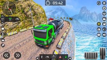 City Oil Tanker Truck Games 3D Affiche