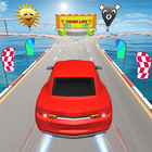 Mega Ramp Stunt Race Game icône